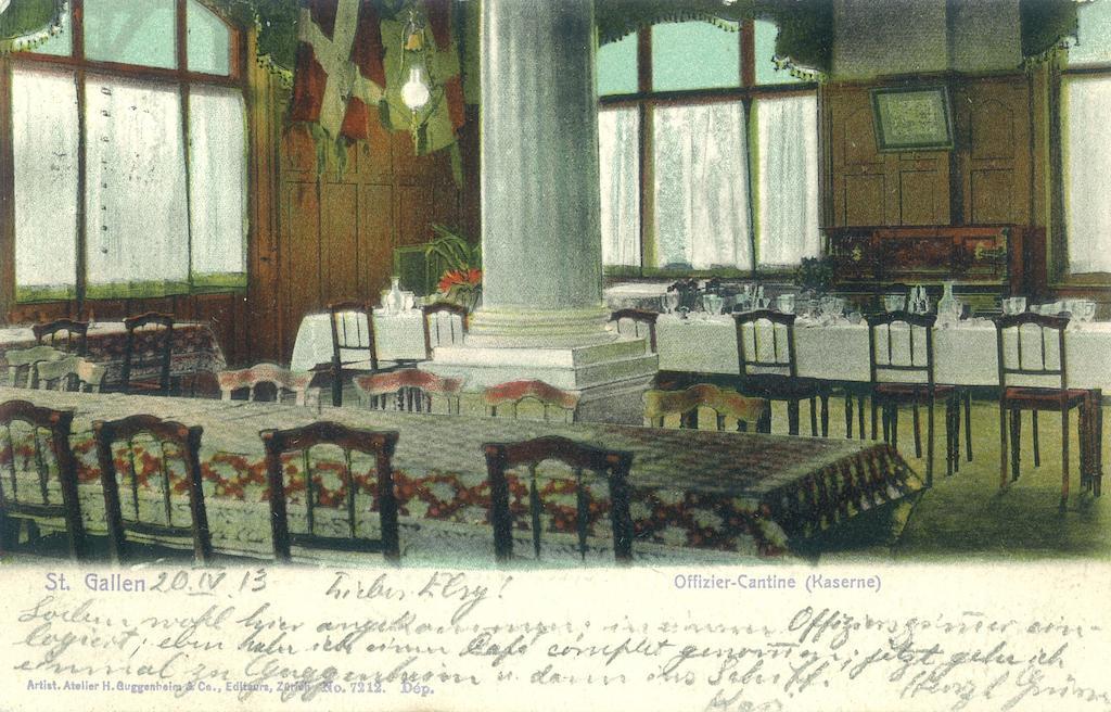 Militarkantine Sankt Gallen Buitenkant foto